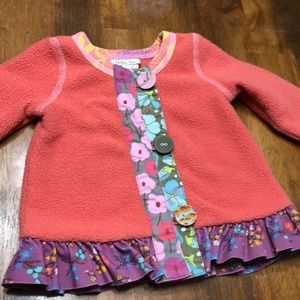 Matilda Jane Fleece Jacket Girls 6 months